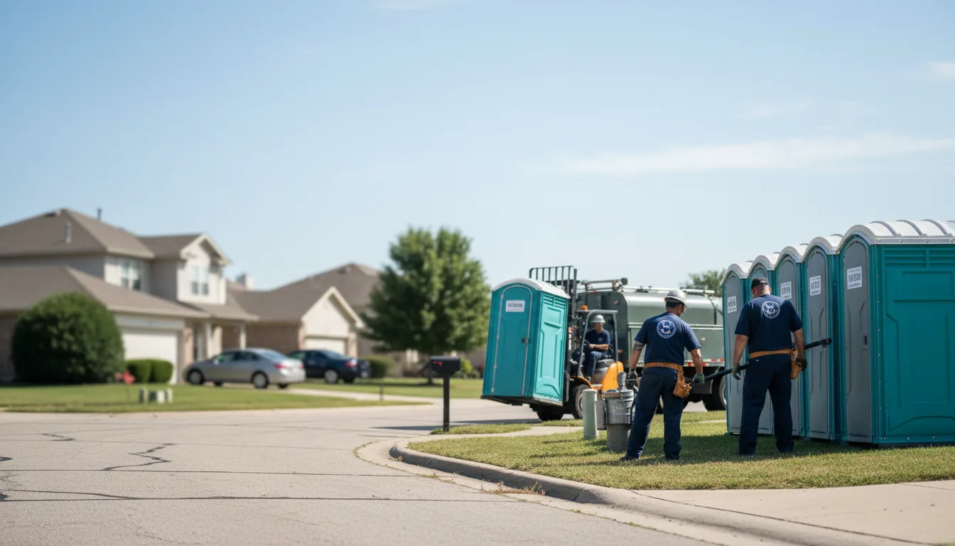 Porta Potty Rental in Burlington, MI near me